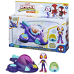 Poza cu SPIDEY PRIETENII EXTRAORDINARI SET MASINUTA SI FIGURINA GHOST SPIDER