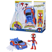 Poza cu SPIDEY PRIETENII EXTRAORDINARI SET MASINUTA SI FIGURINA SI ACCESORIU SPIDEY