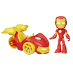Poza cu SPIDEY PRIETENII EXTRAORDINARI SET MASINUTA SI FIGURINA SI ACCESORIU IRON MAN