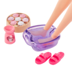 Poza cu BARBIE SET DE JOACA CU ACCESORII PAPUSA BARBIE O ZI LA SPA