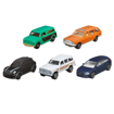 Poza cu MATCHBOX SET 5 MASINUTE METALICE MBX WAGONS II SCARA 1:64