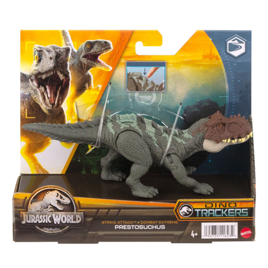 Poza cu JURASSIC WORLD DINO TRACKERS STRIKE ATTACK DINOZAUR PRESTOSUCHUS