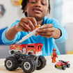 Poza cu HOT WHEELS MONSTER TRUCK MEGA SET CONSTRUCTIE 5 ALARM