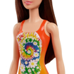 Poza cu PAPUSA BARBIE SATENA CU COSTUM DE BAIE PORTOCALIU