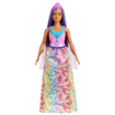 Poza cu BARBIE DREAMTOPIA PAPUSA PRINTESA CU PAR MOV