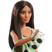 Poza cu PAPUSA BARBIE FASHIONISTA BRUNETA CU SALOPETA VERDE