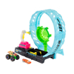 Poza cu HOT WHEELS MONSTER TRUCK PISTA CASCADORILOR IN BUCLA FOSFORESCENTA
