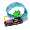 Poza cu HOT WHEELS MONSTER TRUCK PISTA CASCADORILOR IN BUCLA FOSFORESCENTA