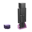 Poza cu MINECRAFT CRAFT A BLOCK FIGURINA ENDERMAN 8CM
