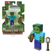 Poza cu MINECRAFT CRAFT A BLOCK FIGURINA ZOMBIE 8CM
