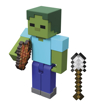 Poza cu MINECRAFT CRAFT A BLOCK FIGURINA ZOMBIE 8CM