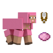 Poza cu MINECRAFT CRAFT A BLOCK FIGURINA DYED SHEEP 8CM