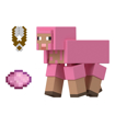 Poza cu MINECRAFT CRAFT A BLOCK FIGURINA DYED SHEEP 8CM