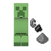Poza cu MINECRAFT CRAFT A BLOCK FIGURINA CREEPER 8CM