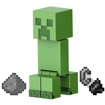 Poza cu MINECRAFT CRAFT A BLOCK FIGURINA CREEPER 8CM