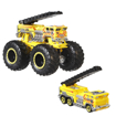 Poza cu HOT WHEELS MONSTER TRUCK SI MASINUTA METALICA 5 ALARM