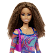 Poza cu PAPUSA BARBIE FASHIONISTA SATENA CU PISTRUI