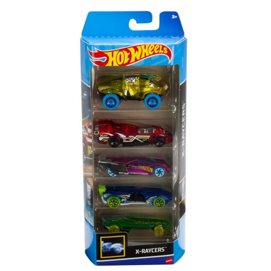 Poza cu SET 5 MASINI HOT WHEELS X-RAYCERS