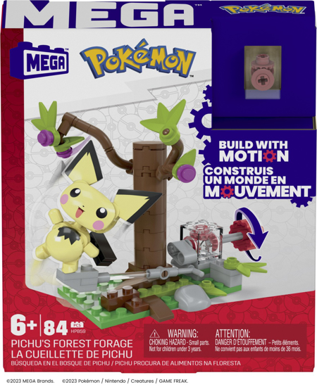 Poza cu POKEMON MEGA SET DE CONSTRUCTIE FORAJELE FORESTIERE ALE LUI PICHU