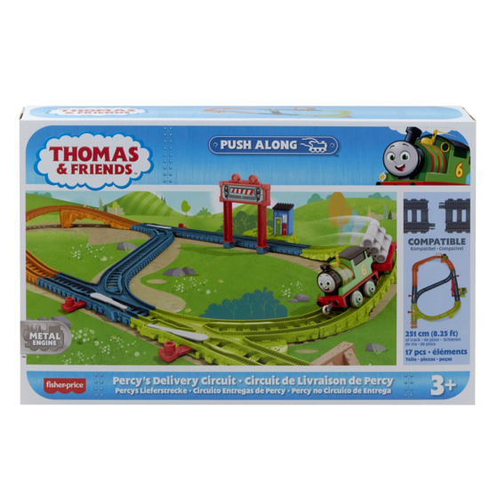 Poza cu THOMAS SET DE JOACA CU LOCOMOTIVA PUSH ALONG PERCY SI ACCESORII