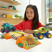 Poza cu HOT WHEELS MONSTER TRUCK MEGA BLOKS SET MEGA WREX