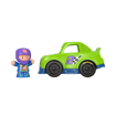 Poza cu FISHER PRICE LITTLE PEOPLE VEHICUL RACE 10CM