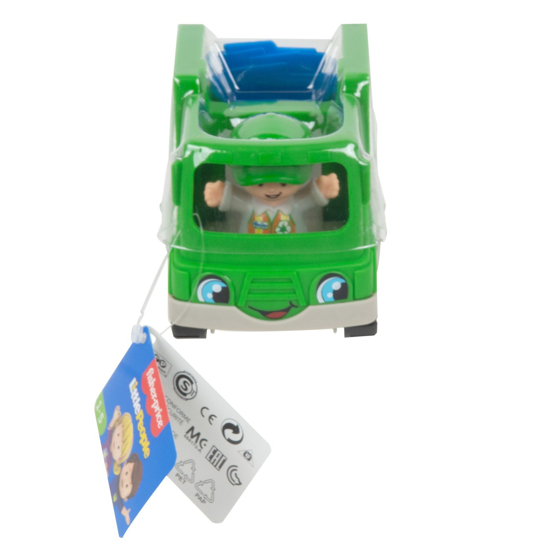Poza cu FISHER PRICE LITTLE PEOPLE VEHICUL CAMION RECICLARE 10CM