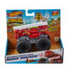 Poza cu HOT WHEELS MONSTER TRUCK ROARIN WRECKERS 5ALARM CU FUNCTII SI SUNETE SCARA  1:43
