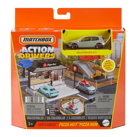 Poza cu MATCHBOX SET ACTION DRIVERS PIZZA HUT