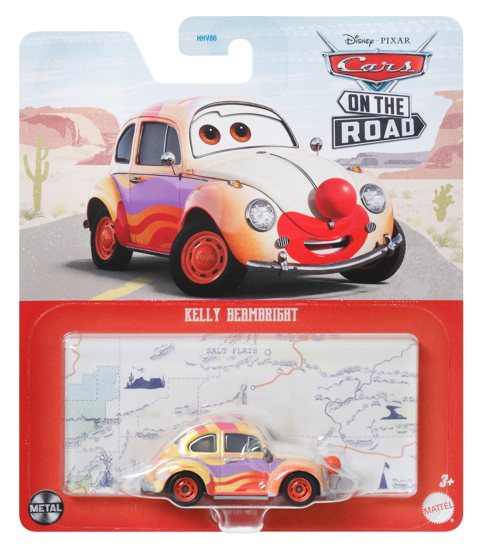 Poza cu MASINUTA METALICA CARS3 PERSONAJUL KELLY BEAMBRIGHT