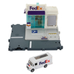 Poza cu MATCHBOX SET ACTION DRIVERS CENTRUL DE COLETE FEDEX