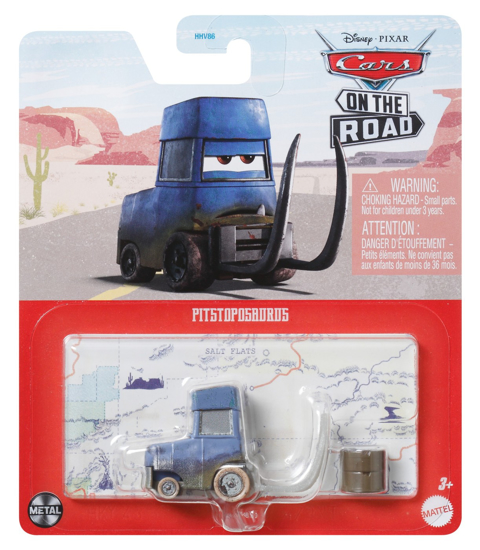 Poza cu MASINUTA METALICA CARS3 PERSONAJUL PISTOPOSAURUS