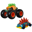 Poza cu HOT WHEELS MONSTER TRUCK SI MASINUTA METALICA MOTOSAURUS