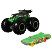 Poza cu HOT WHEELS MONSTER TRUCK SI MASINUTA METALICA RATICAL RACER
