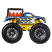 Poza cu HOT WHEELS MONSTER TRUCK SET 2 MASINI SCARA 1 LA 64 HAUL YALL SI TAXI