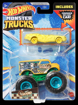 Poza cu HOT WHEELS MONSTER TRUCK SI MASINUTA METALICA HOUND HAULLER