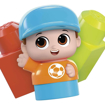 Poza cu MEGA BLOKS SET DE CONSTRUCTIE 20 PIESE CARUCIORUL CARE SE INVARTE
