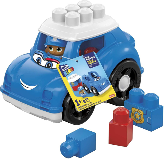 Poza cu MEGA BLOKS FIRST BUILDERS VEHICUL PETER POLICE