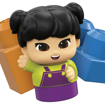 Poza cu MEGA BLOKS FIRST BUILDERS VEHICULUL DE RECICLAT A LUI RAPHY