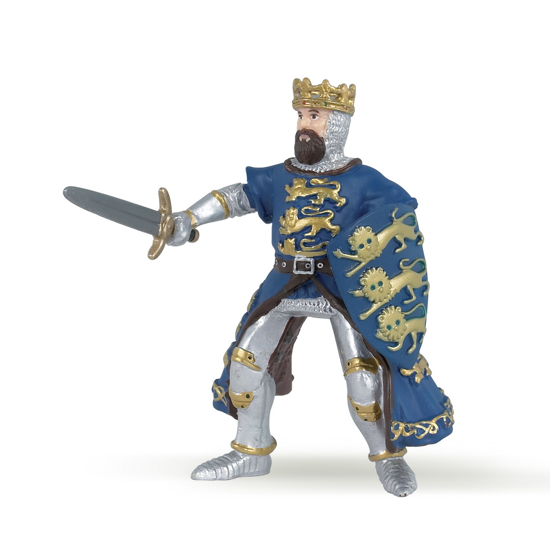 Poza cu PAPO FIGURINA REGELE RICHARD ALBASTRU
