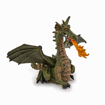 Poza cu PAPO FIGURINA DRAGON VERDE INARIPAT CU FLACARA