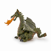 Poza cu PAPO FIGURINA DRAGON VERDE INARIPAT CU FLACARA