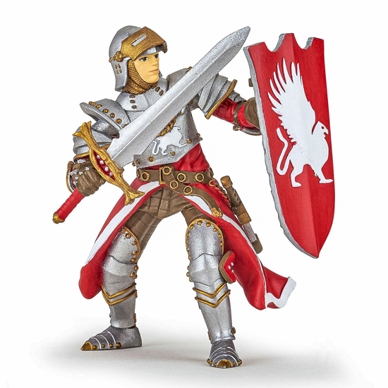 Poza cu PAPO FIGURINA CAVALER MEDIEVAL GRIFON