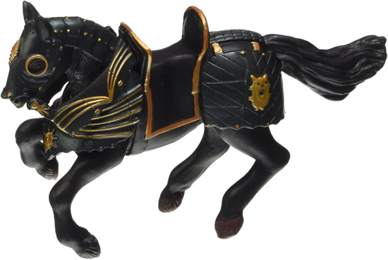 Poza cu PAPO FIGURINA CAL NEGRU IN ARMURA