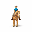 Poza cu PAPO FIGURINA SET COWGIRL (VACARITA) PE CAL USA
