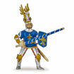 Poza cu PAPO FIGURINA CAVALER CRIN ALBASTRU