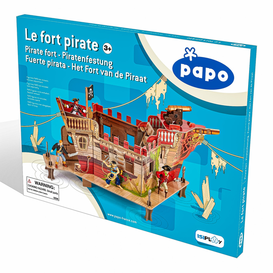 Poza cu PAPO FIGURINA PUZZLE 3D CORABIE PIRATI