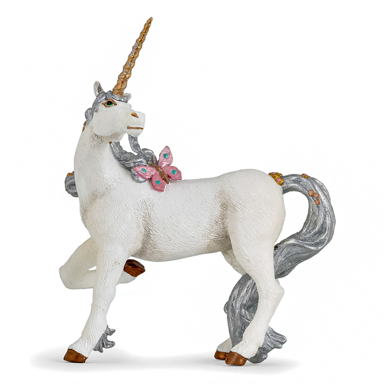 Poza cu PAPO FIGURINA UNICORNUL ARGINTIU