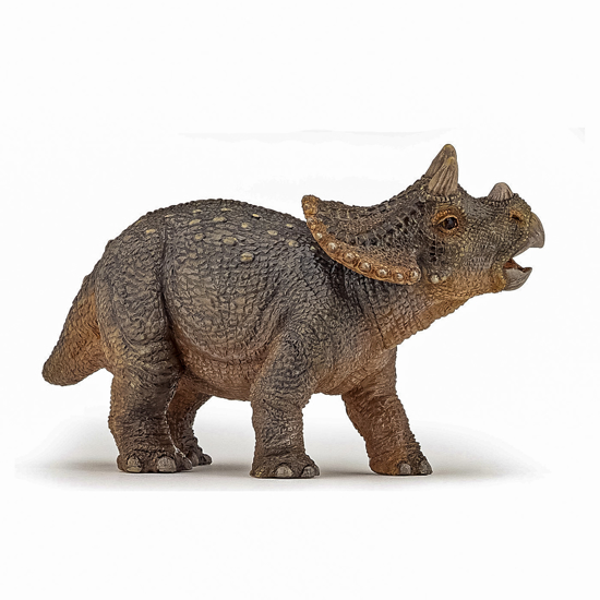 Poza cu PAPO FIGURINA DINOZAUR TRICERATOPS TANAR