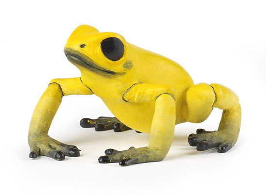 Poza cu PAPO FIGURINA BROSCUTA OTRAVITOARE GALBENA